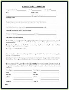 Parking Lot Rental Agreement Template
