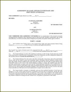 Pasture Lease Agreement Template