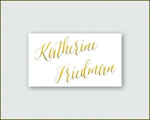 Reception Table Cards Templates