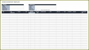 Restaurant Inventory Template Excel Free