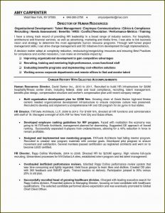 Resume Template For Cna Position