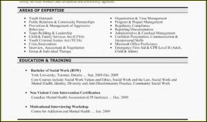 Resume Templates For Cna