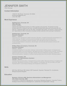 Resume Templates Microsoft Word Free