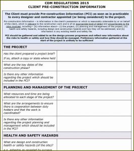Safety Plan Template Free