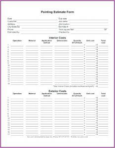 Commercial Painting Proposal Template