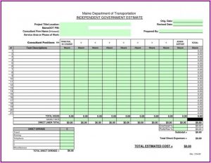 Construction Invoice Templates Free