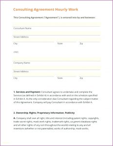 Consultant Agreement Template Australia