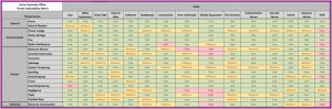 Cyber Security Risk Assessment Matrix Template