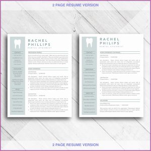 Dental Assistant Cv Template