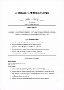 Dental Assistant Resume Templates Free