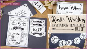 Diy Rsvp Wedding Cards Template