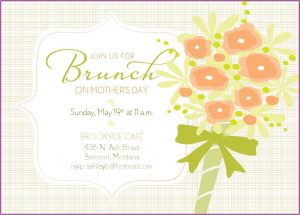 Easter Brunch Invitation Template