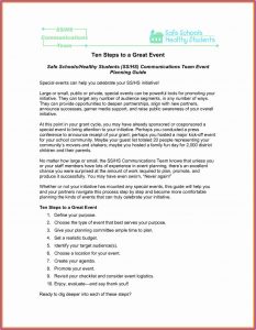 Event Planning Proposal Example