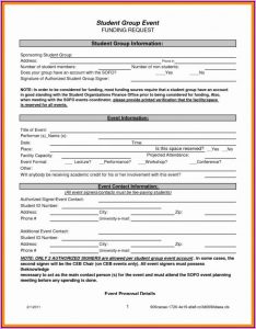 Event Planning Proposal Template