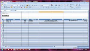 Excel Template Task Management