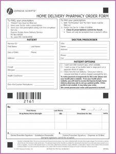Fake Blank Prescription Template