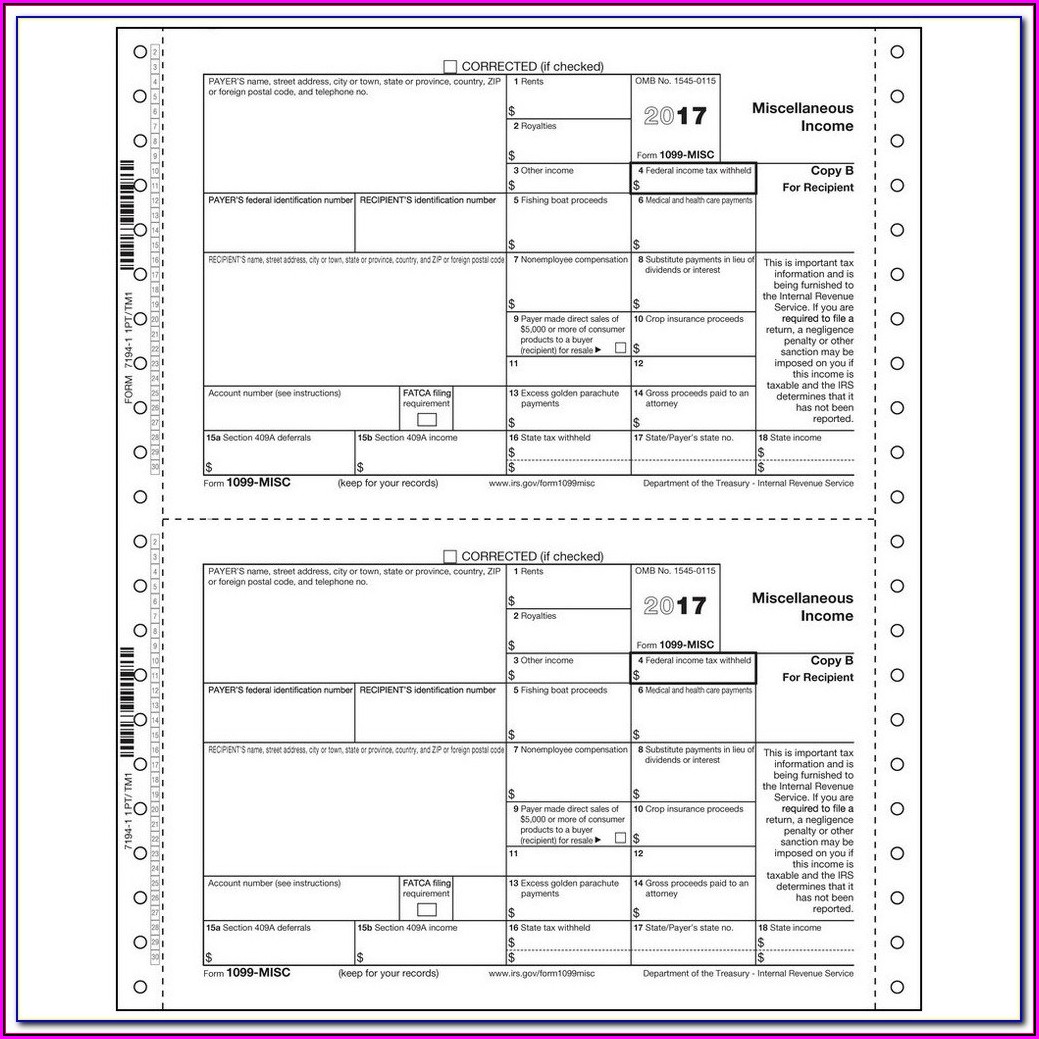 Filing Form 1099 Misc Electronically