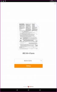 Fillable Form W 4 2018