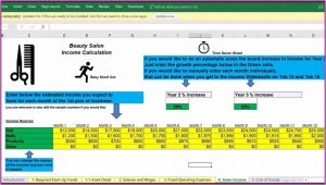 Financial Projections Template For Startup