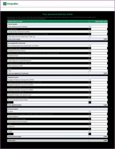 Financial Statements Template Xlsx
