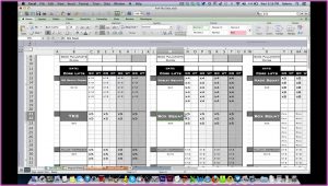 Fitness Log Template Excel