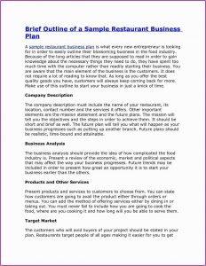 Food Truck Business Plan Template Free