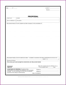 Free Blank Job Estimate Form