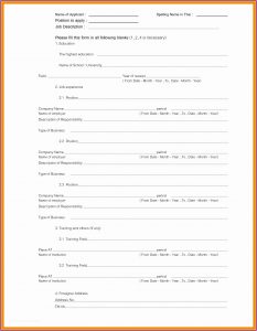 Free Blank Professional Resume Templates