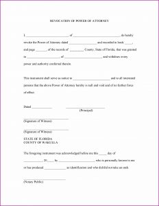 Free Durable Power Of Attorney For Health Care Form Florida
