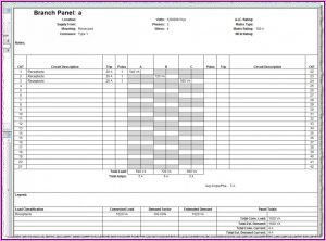 Free Electrical Panel Label Template Excel