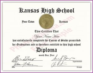 Free High School Diploma Template With Seal Pdf