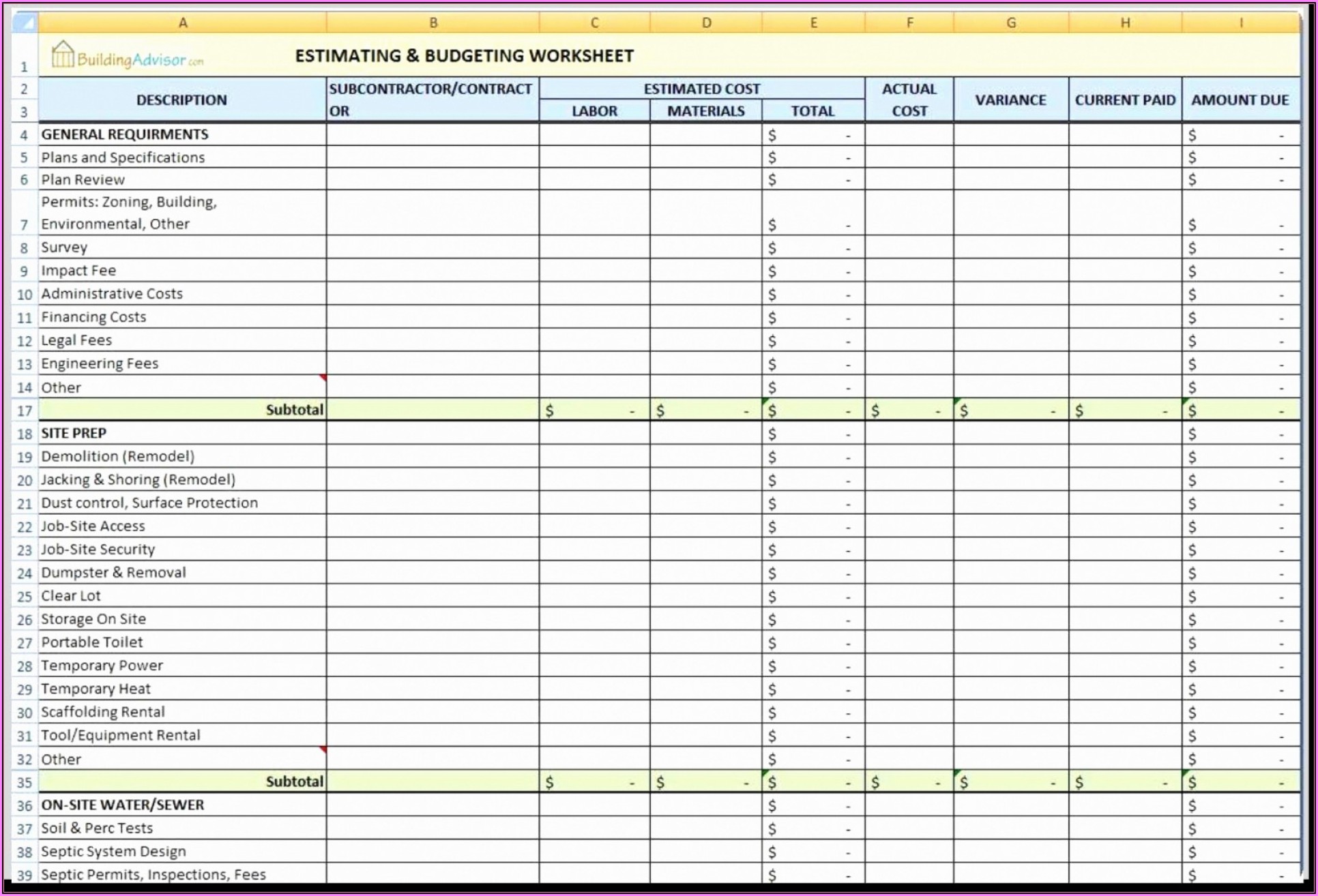 Free Inventory Spreadsheet Template Google Sheets