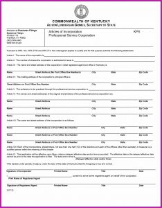 Free Kentucky Legal Separation Forms