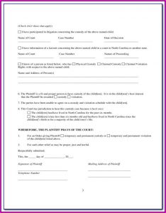 Free North Carolina Separation Agreement Forms