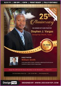 Free Pastor's Anniversary Programs Samples