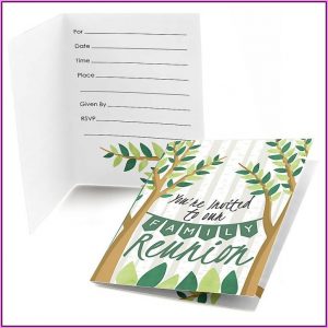 Free Printable Family Reunion Letter Templates