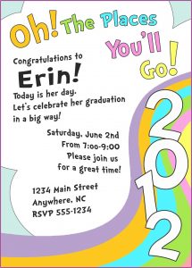 Free Printable Graduation Invitations 2019 Templates