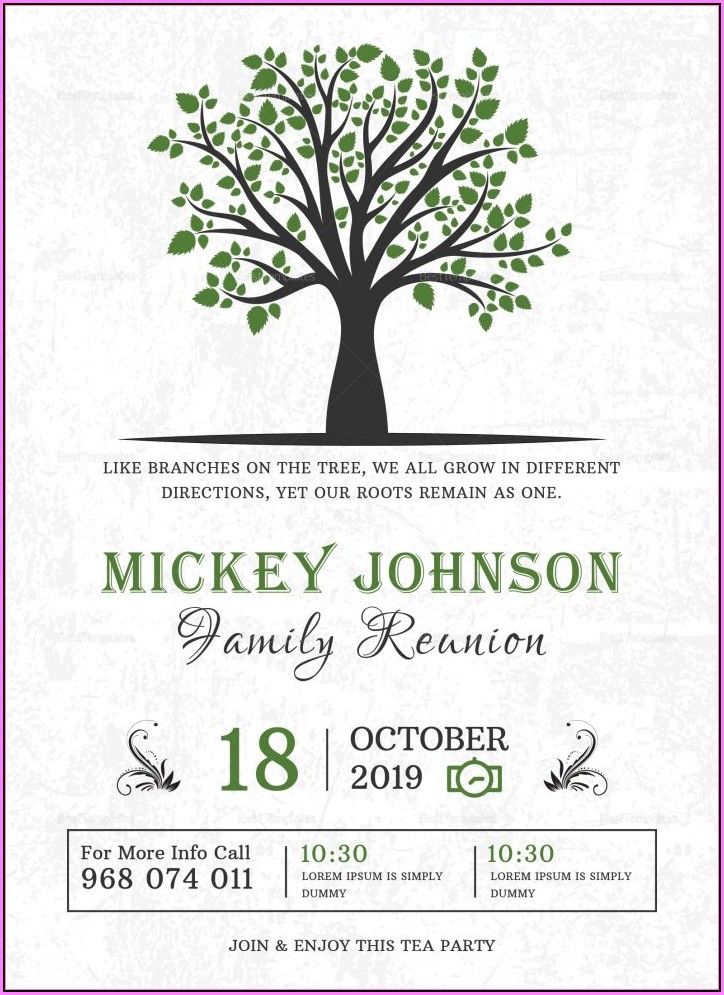 Free Printable Picnic Invitation Template