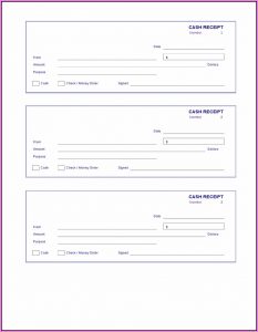 Free Printable Receipt Sample