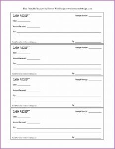 Free Printable Receipt Template