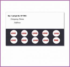 Free Punch Card Template