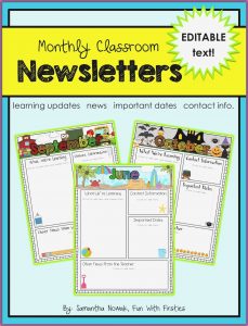 Free School Newsletter Templates Word
