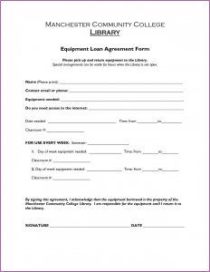 Free Simple Loan Agreement Form Template