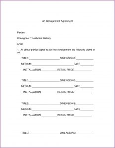 Freelance Artist Invoice Template