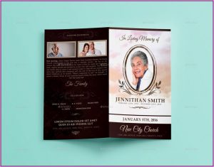 Funeral Brochure Template Free