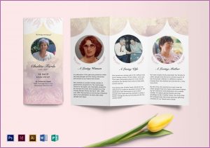Funeral Brochure Template Word