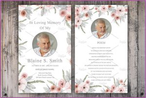 Funeral Cards Templates