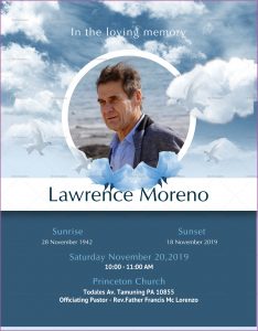 Funeral Flyer Template Publisher