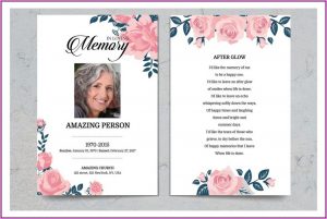 Funeral Prayer Cards Templates Free