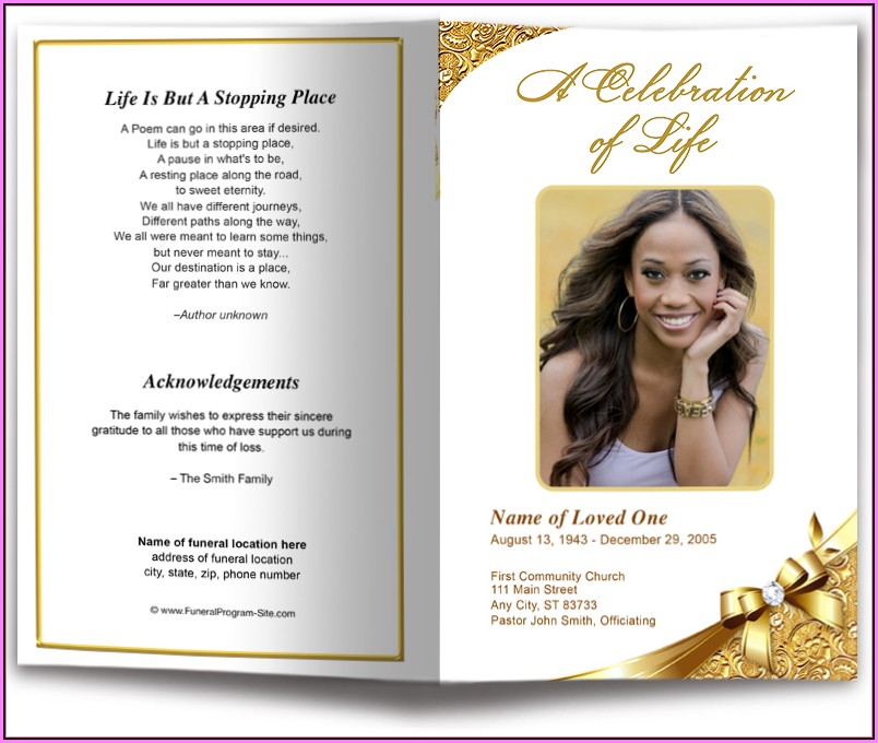 Funeral Service Template